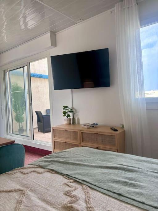Grand Large Appartement Terrasse Front De Mer Barcares Le Barcarès Εξωτερικό φωτογραφία